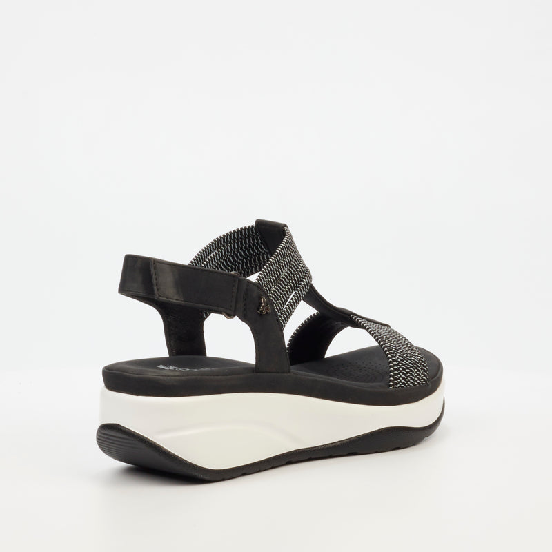 Butterfly Feet Mieko 1 Flatform - Black footwear Butterfly Feet   