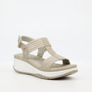 Butterfly Feet Mieko 1 Flatform - Olive footwear Butterfly Feet