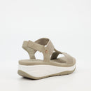 Butterfly Feet Mieko 1 Flatform - Olive footwear Butterfly Feet