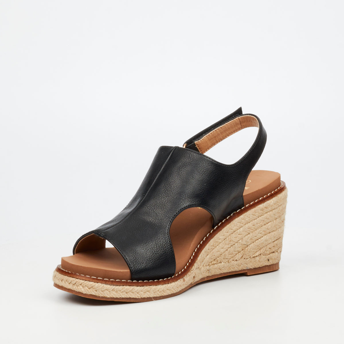 Butterfly Feet Mila 2 High Wedges - Black footwear Butterfly Feet