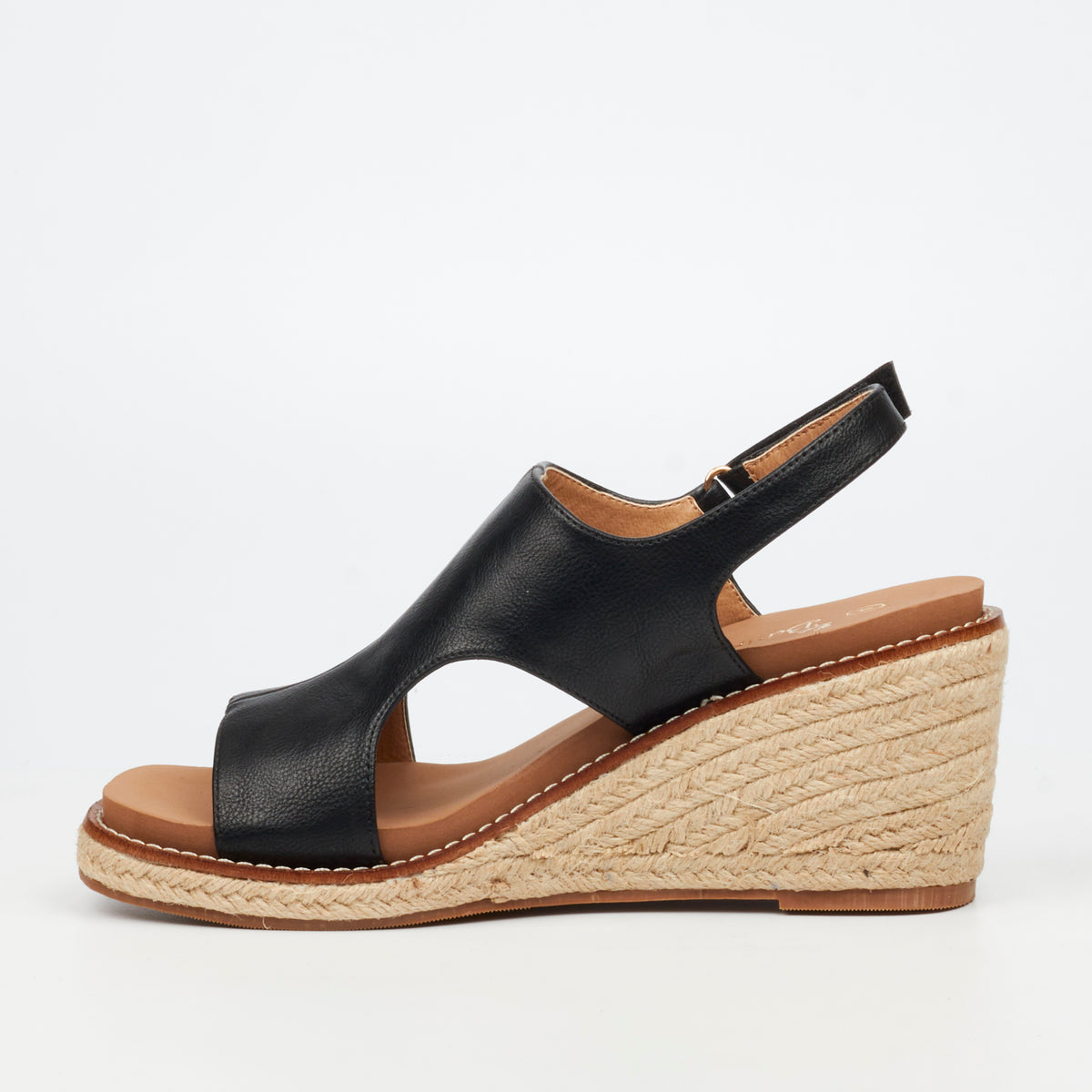 Butterfly Feet Mila 2 High Wedges - Black footwear Butterfly Feet