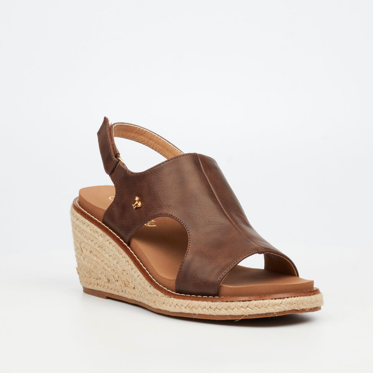 Butterfly Feet Mila 2 High Wedge - Chocolate footwear Butterfly Feet