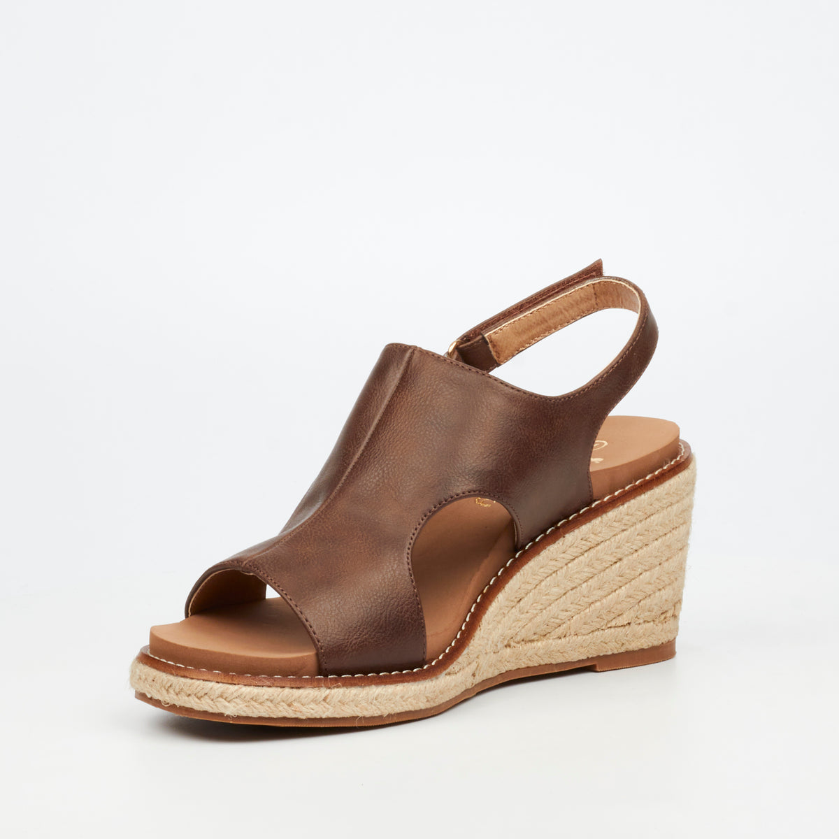 Butterfly Feet Mila 2 High Wedge - Chocolate footwear Butterfly Feet