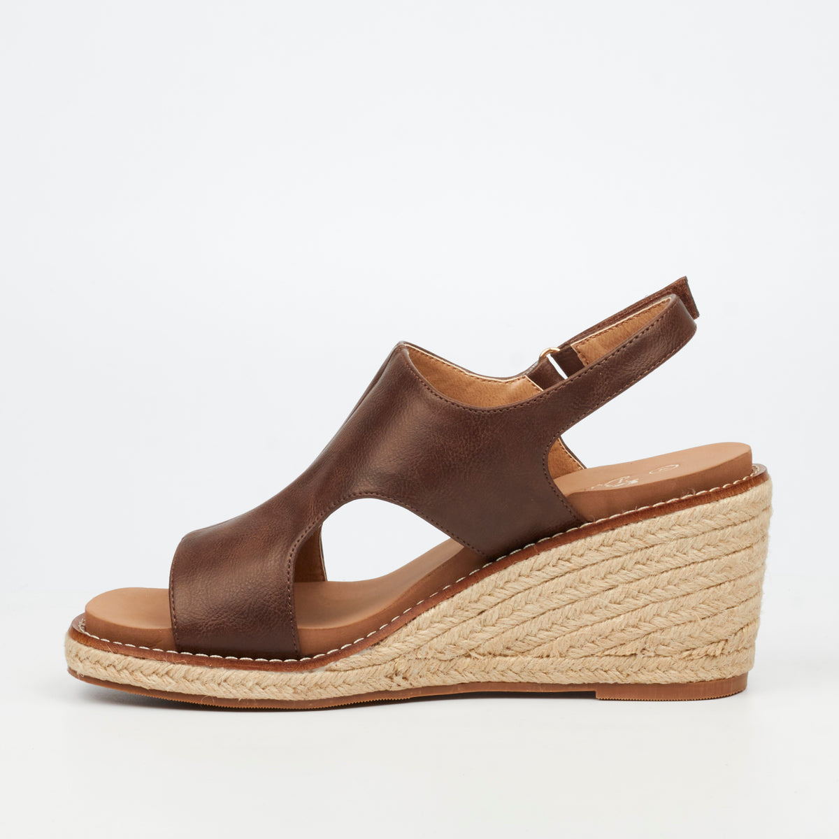 Butterfly Feet Mila 2 High Wedge - Chocolate footwear Butterfly Feet