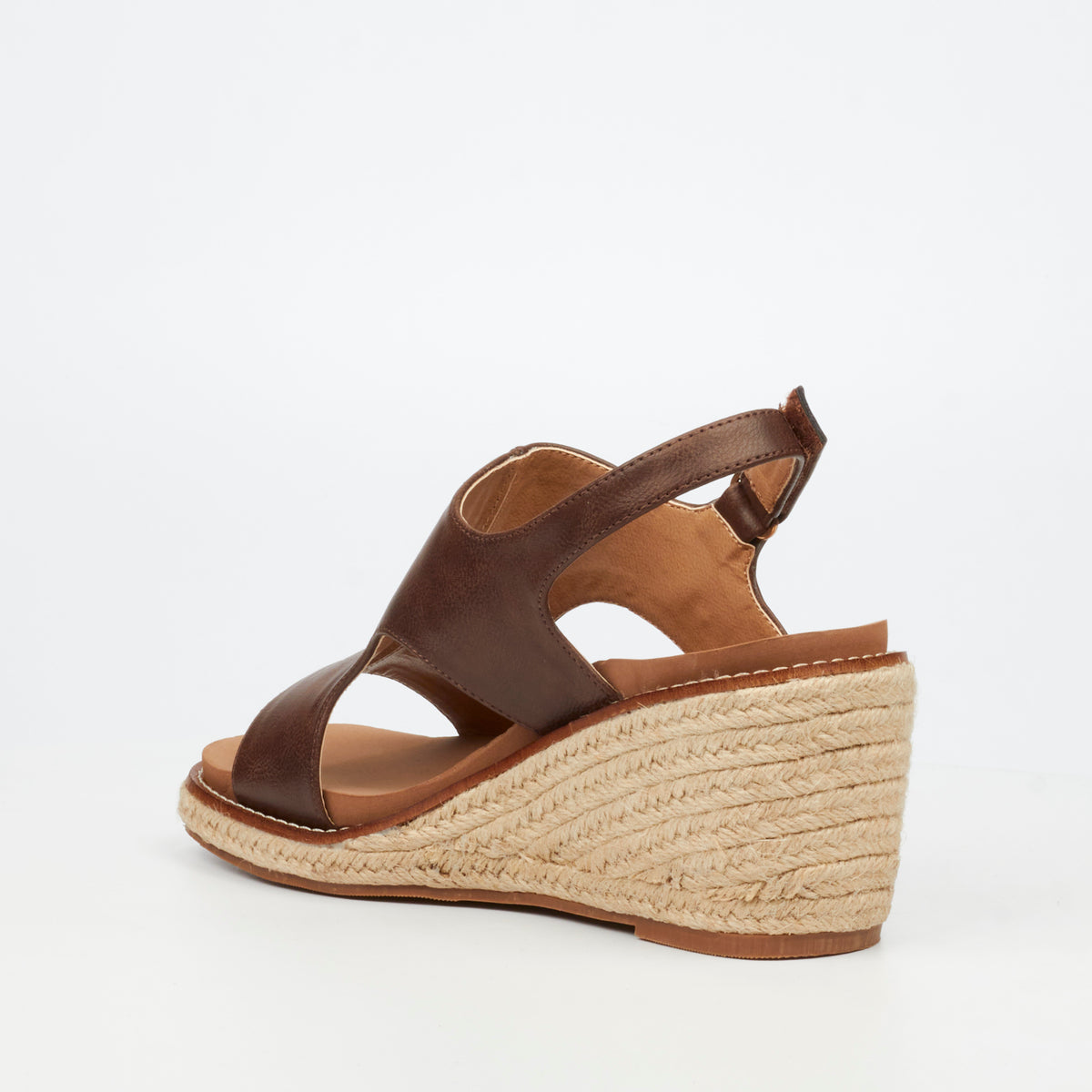 Butterfly Feet Mila 2 High Wedge - Chocolate footwear Butterfly Feet