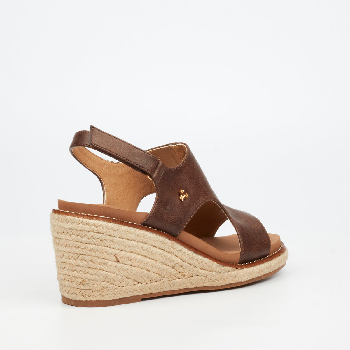Butterfly Feet Mila 2 High Wedge - Chocolate footwear Butterfly Feet