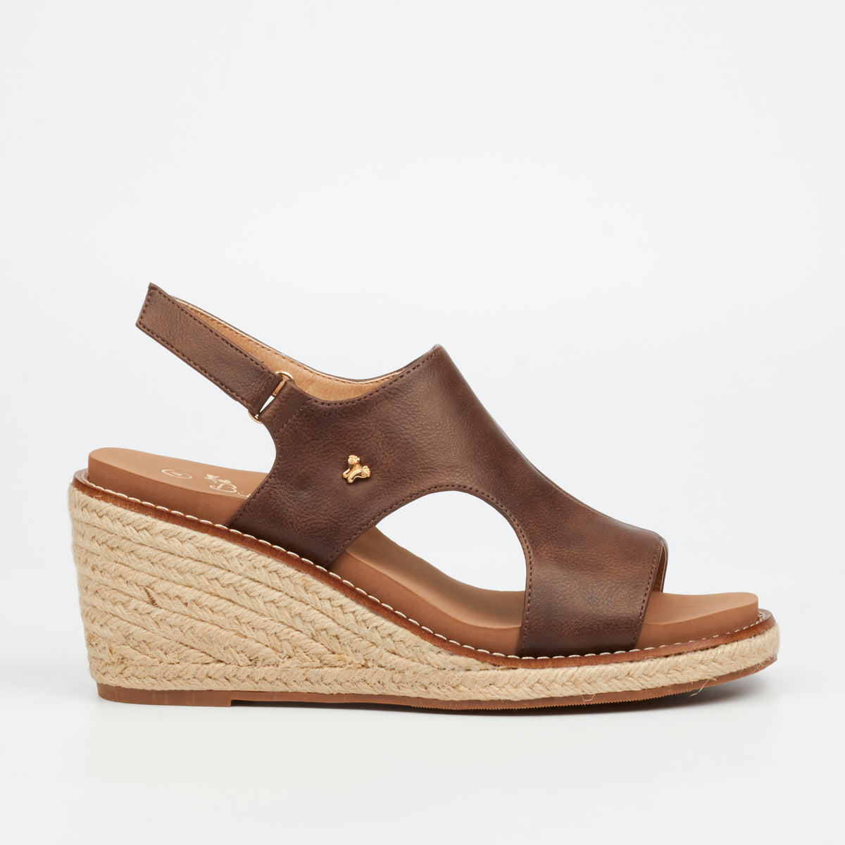 Butterfly Feet Mila 2 High Wedge - Chocolate footwear Butterfly Feet