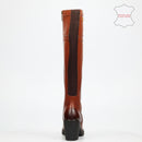 Nicci Tyler Miller 3 Genuine Leather High Boot - Tan footwear Nicci Tyler