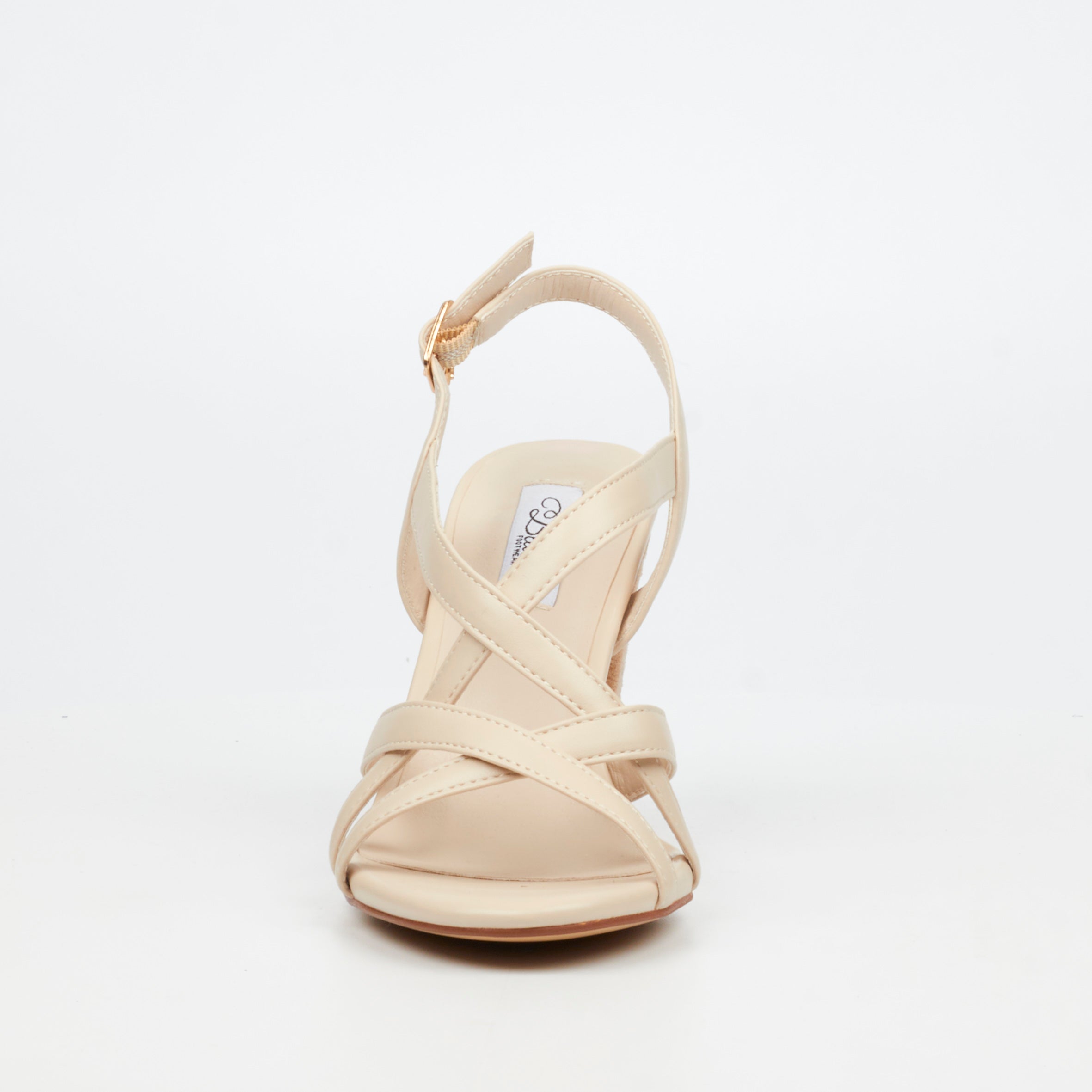 Miss Black Millicent 2 Heel - Natural
