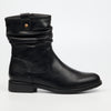 Miss Black Mirror 1 Ankle Boot - Black footwear Miss Black