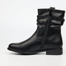 Miss Black Mirror 1 Ankle Boot - Black footwear Miss Black