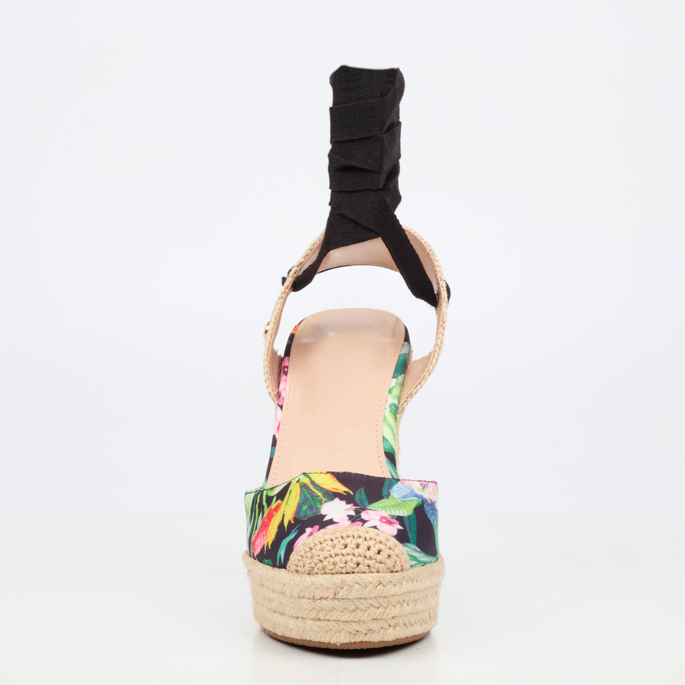 Miss Black Moniker 10 Wedge - Black footwear Miss Black