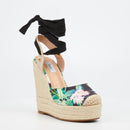 Miss Black Moniker 10 Wedge - Black footwear Miss Black