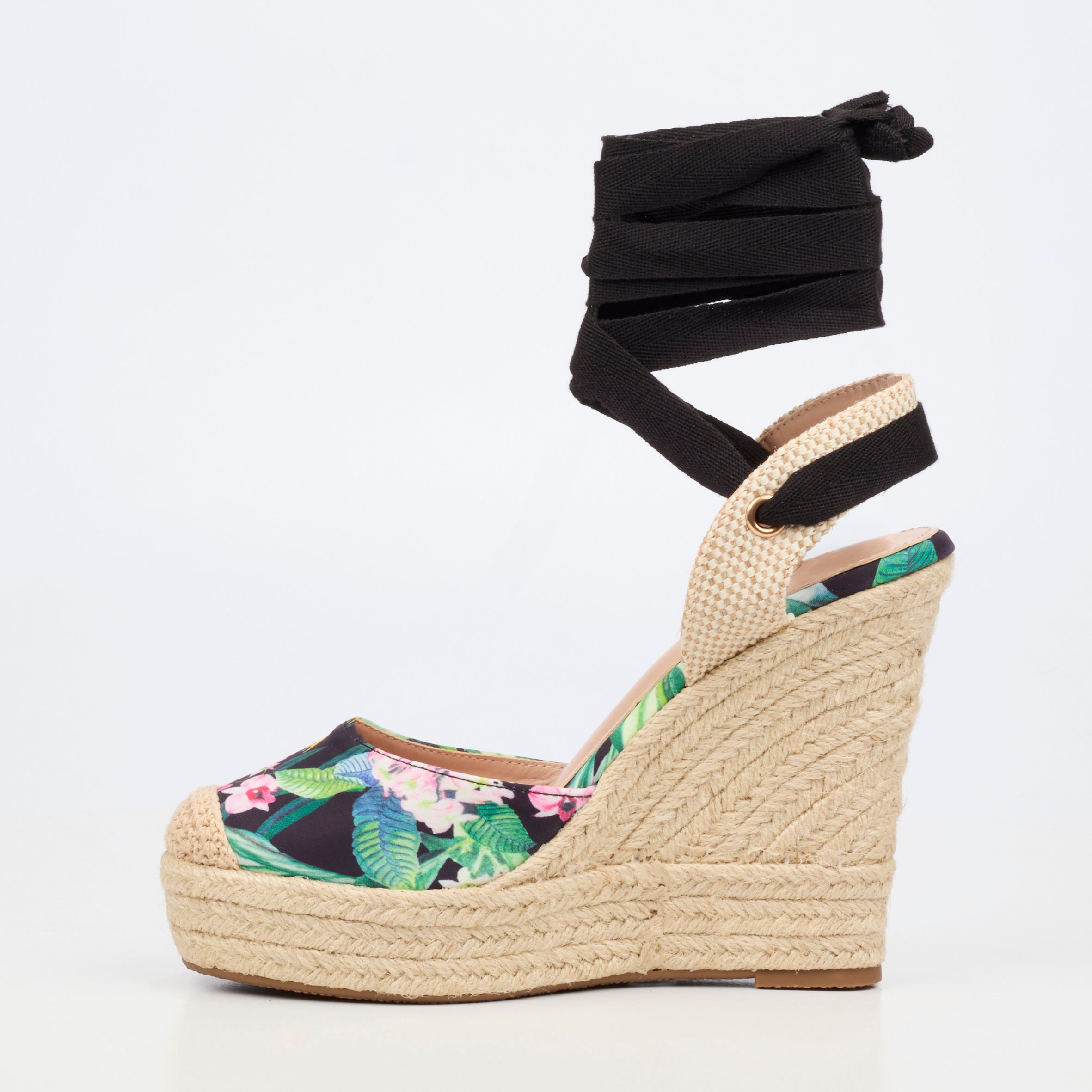 Miss Black Moniker 10 Wedge - Black footwear Miss Black