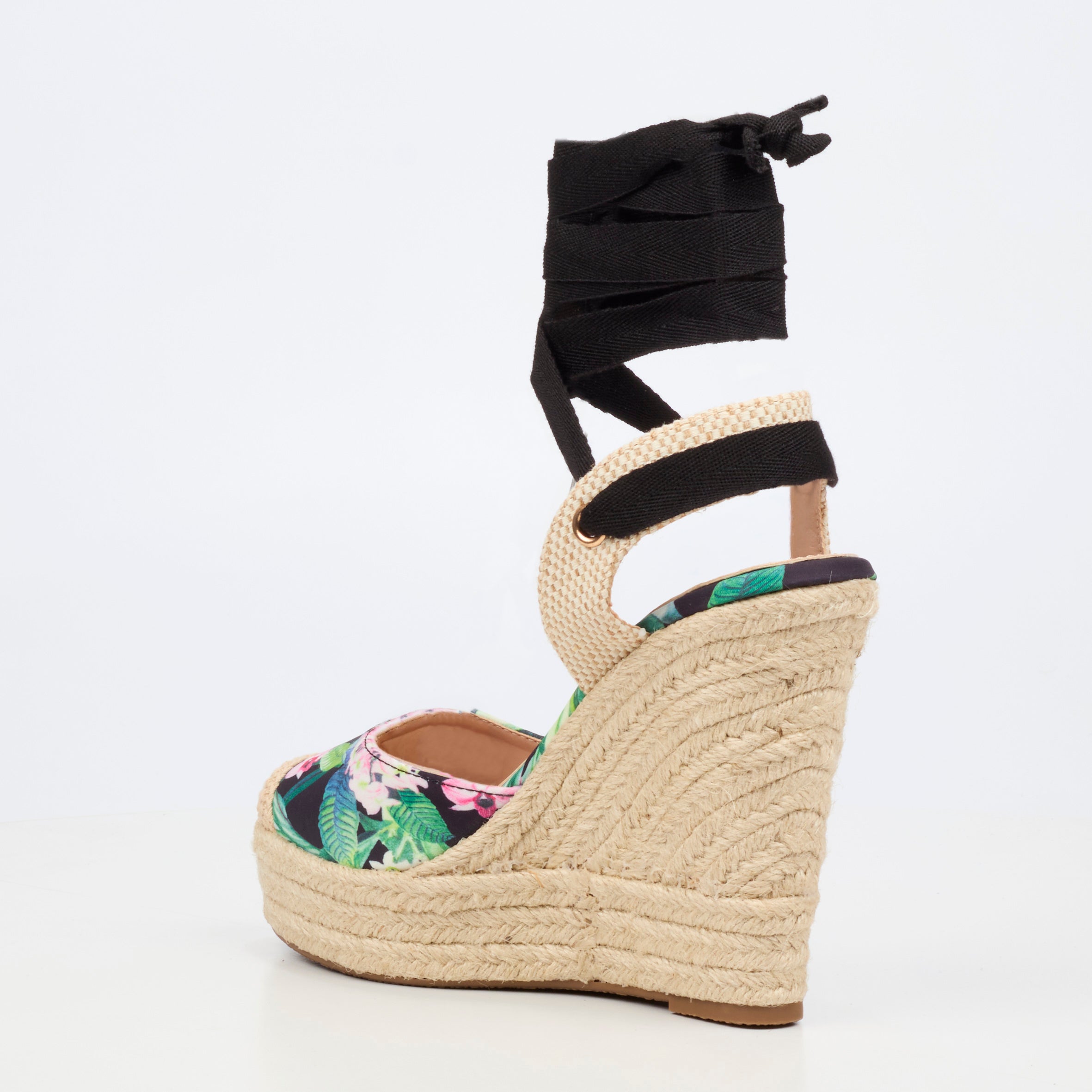 Miss Black Moniker 10 Wedge - Black footwear Miss Black