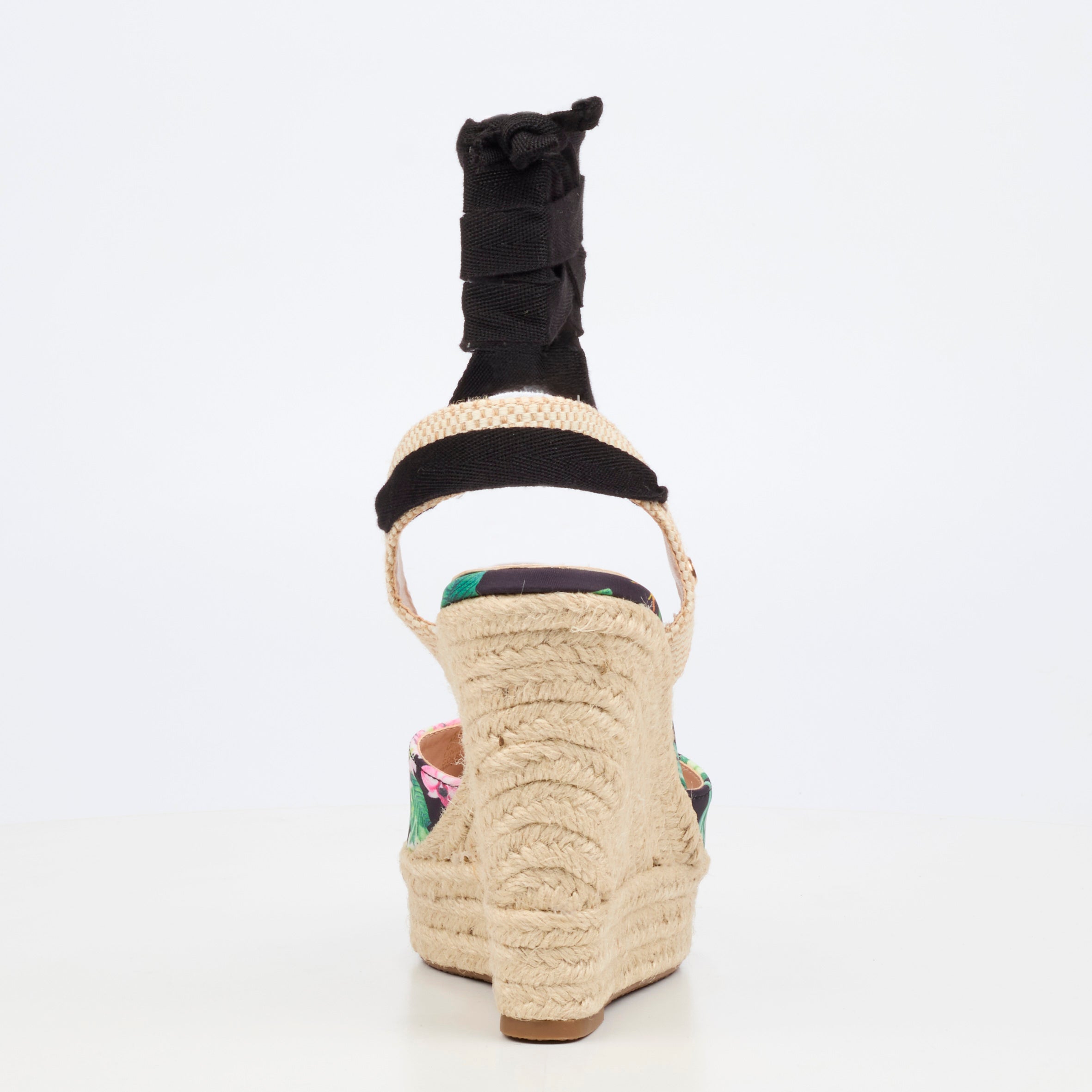 Miss Black Moniker 10 Wedge - Black footwear Miss Black