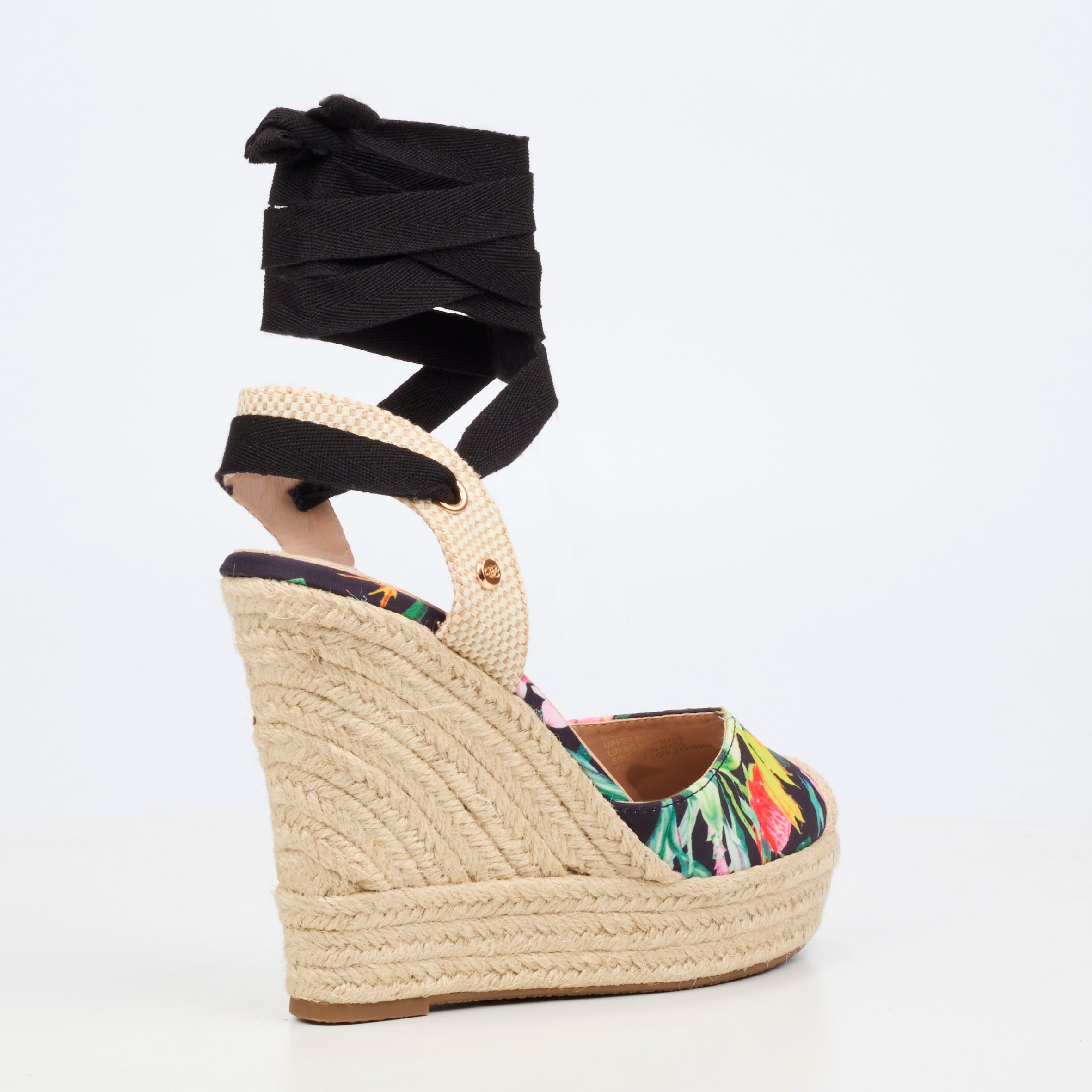 Miss Black Moniker 10 Wedge - Black footwear Miss Black