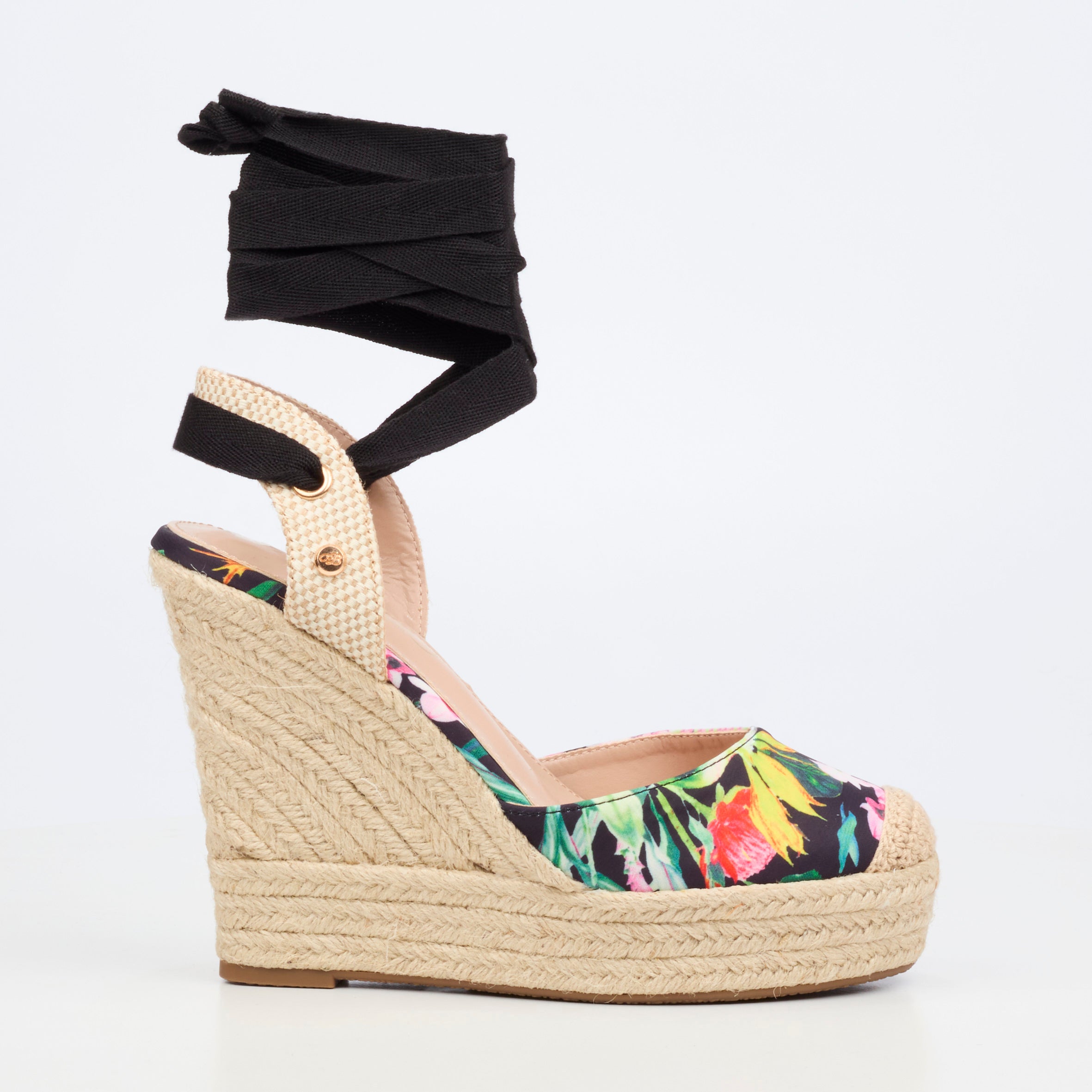 Miss Black Moniker 10 Wedge - Black footwear Miss Black