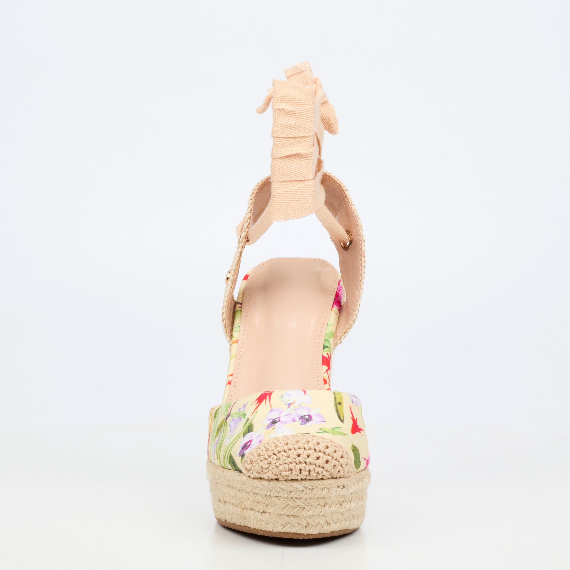Miss Black Moniker 10 Wedge - Yellow footwear Miss Black