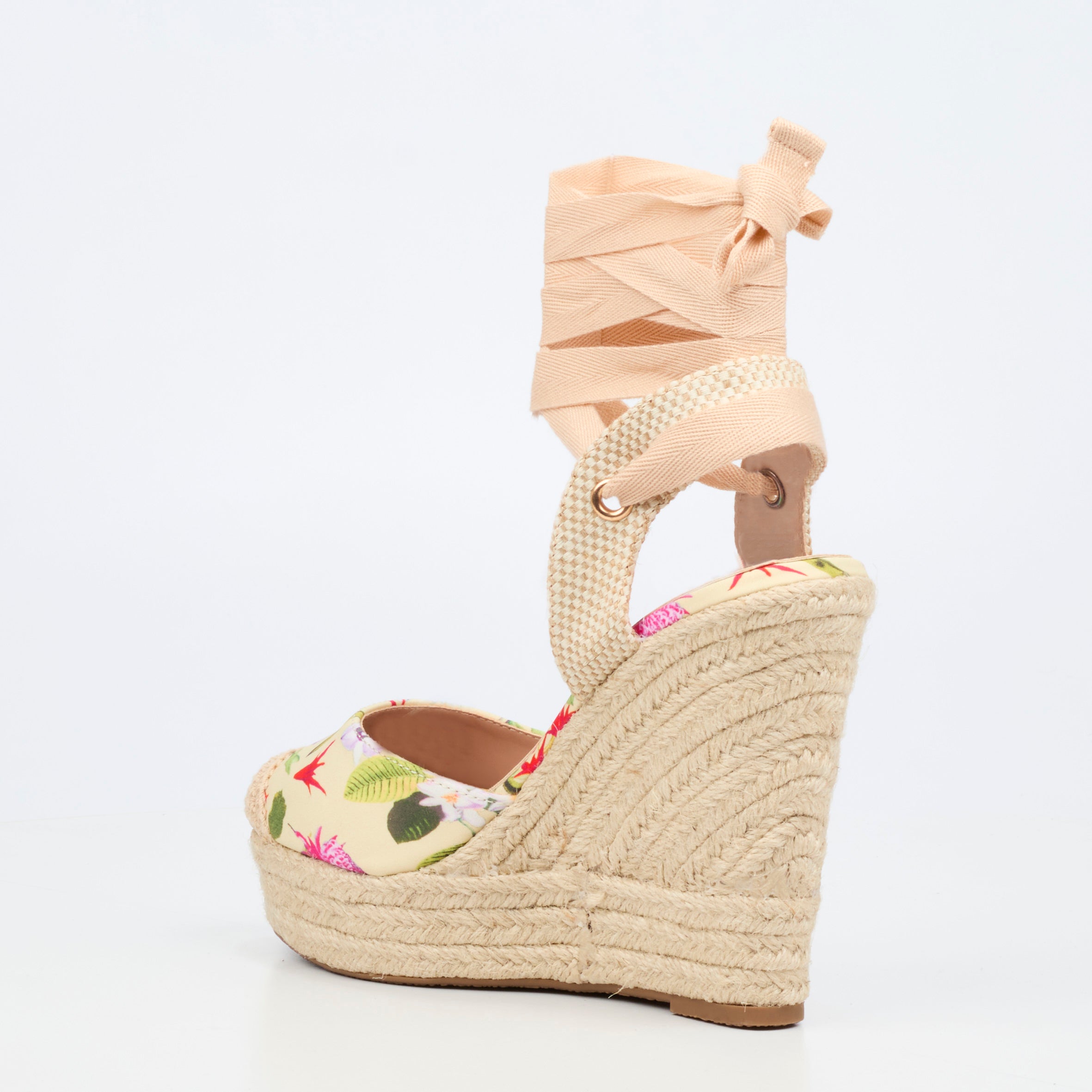 Miss Black Moniker 10 Wedge - Yellow footwear Miss Black