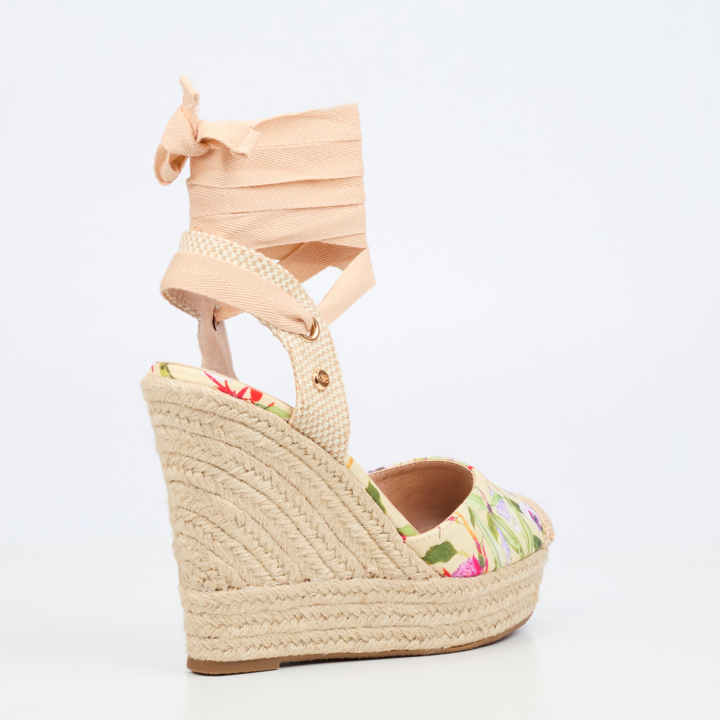 Miss Black Moniker 10 Wedge - Yellow footwear Miss Black