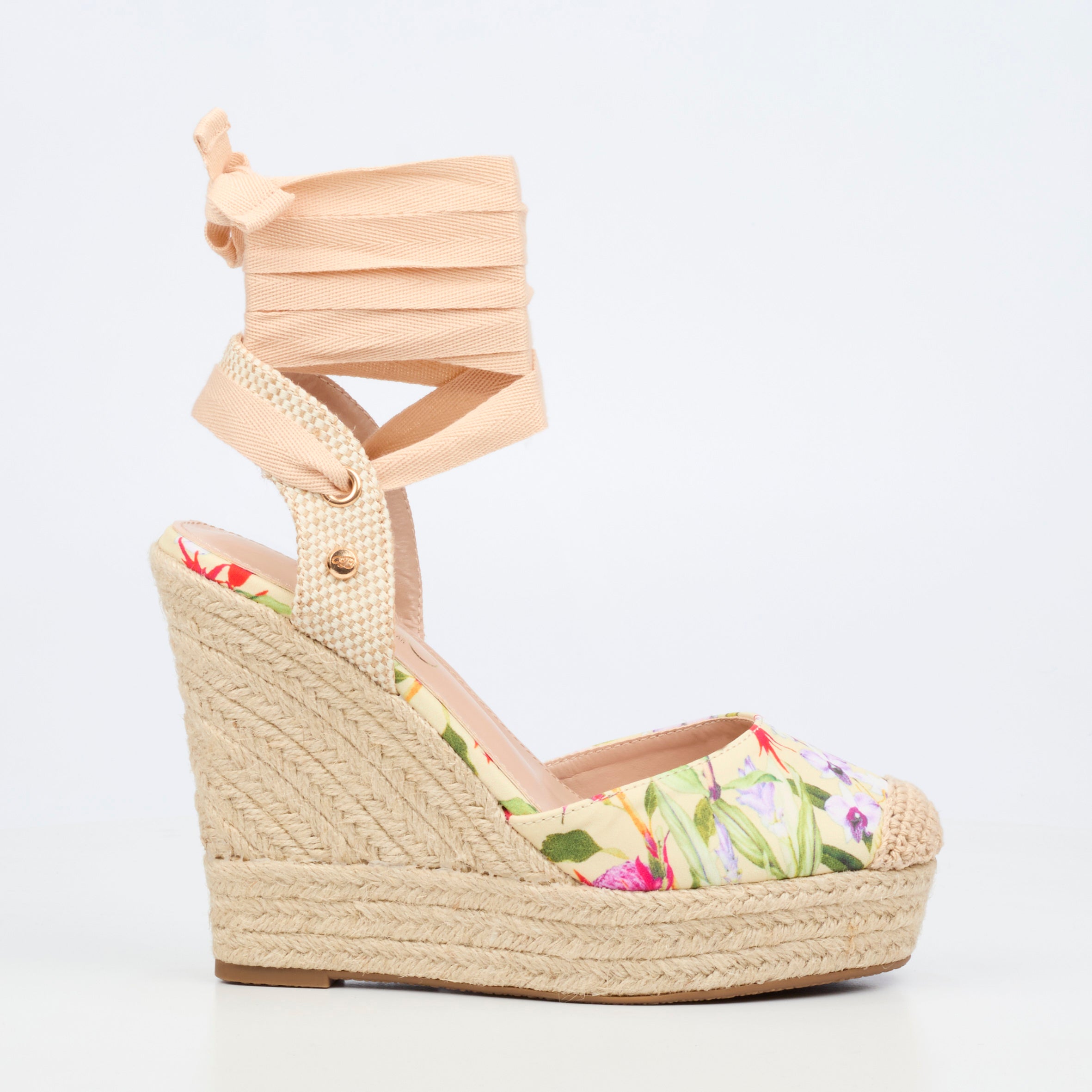 Miss Black Moniker 10 Wedge - Yellow footwear Miss Black