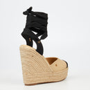 Miss Black Moniker 11 Wedge - Black footwear Miss Black