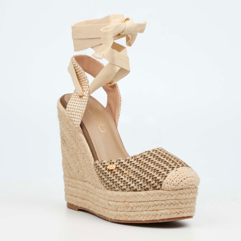 Miss Black Moniker 11 Wedge - Natural