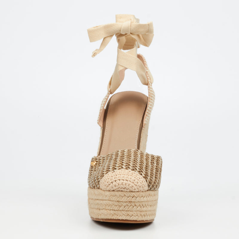 Miss Black Moniker 11 Wedge - Natural