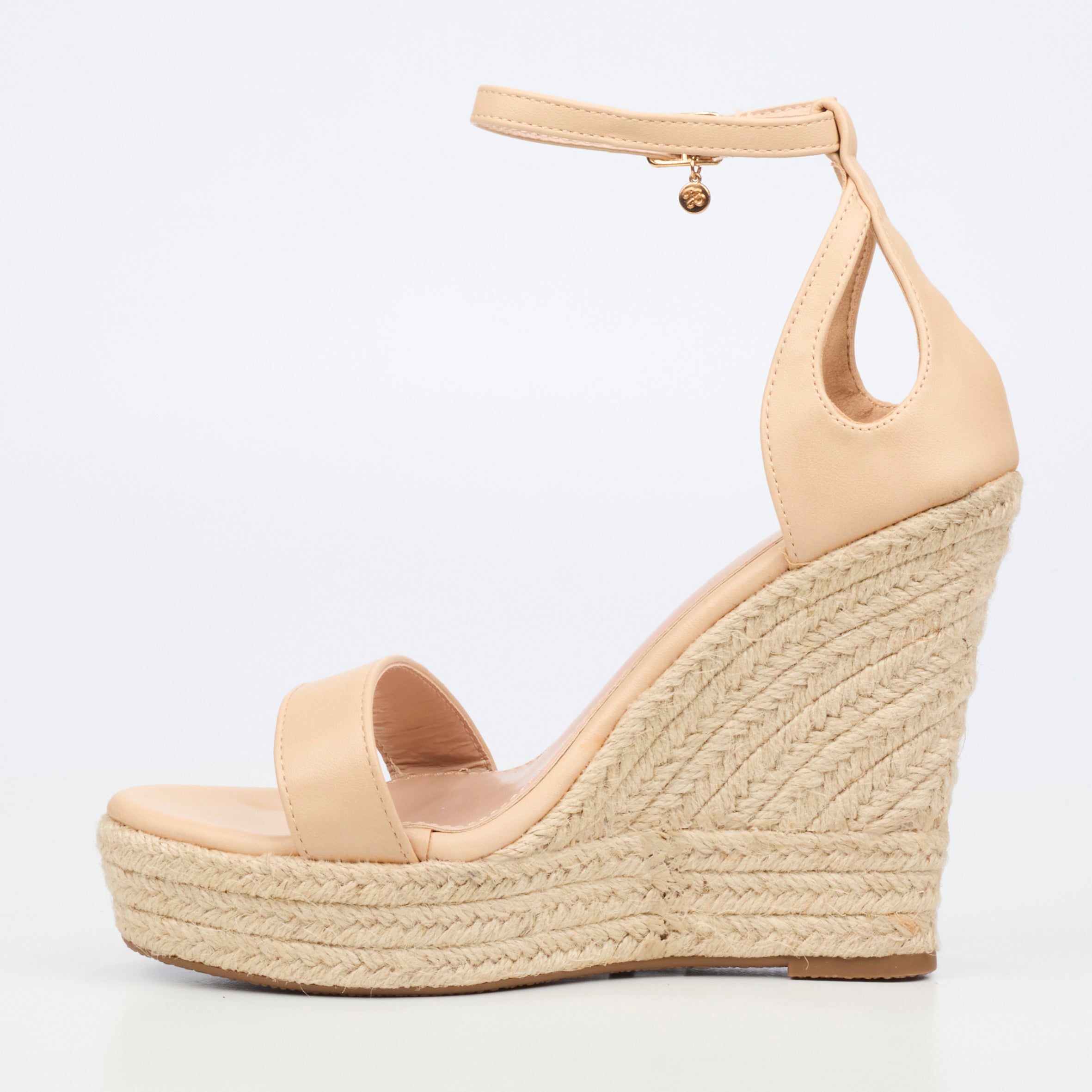 Miss Black Moniker 12 Wedge - Natural footwear Miss Black