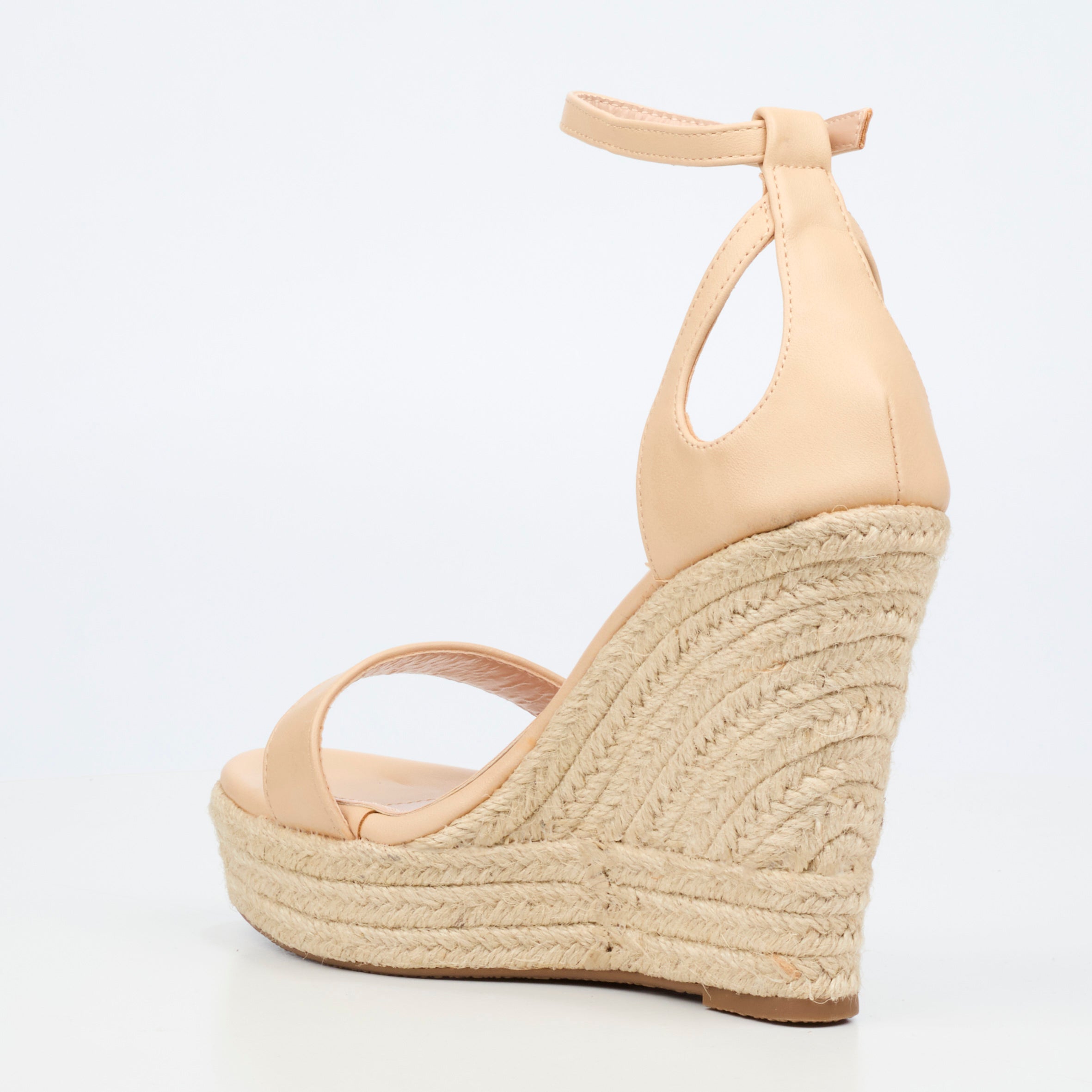 Miss Black Moniker 12 Wedge - Natural footwear Miss Black