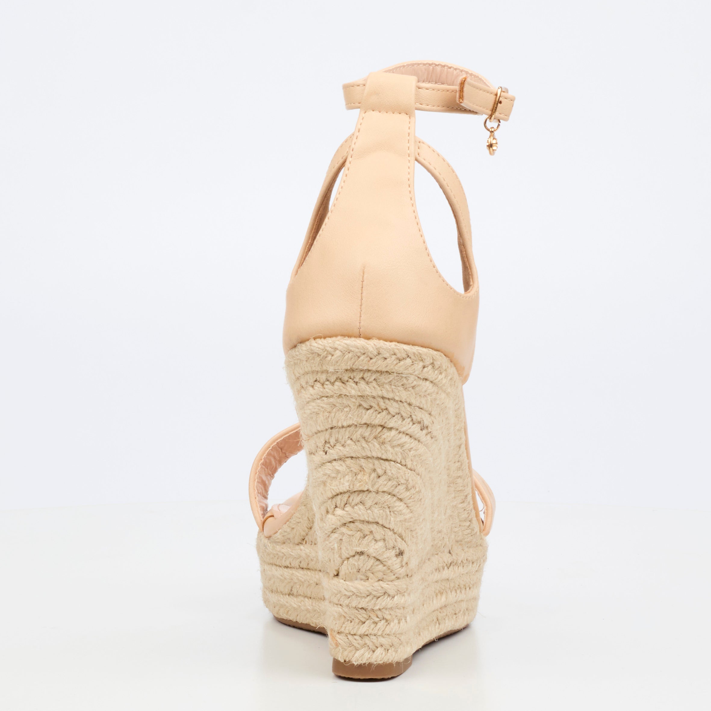 Miss Black Moniker 12 Wedge - Natural footwear Miss Black
