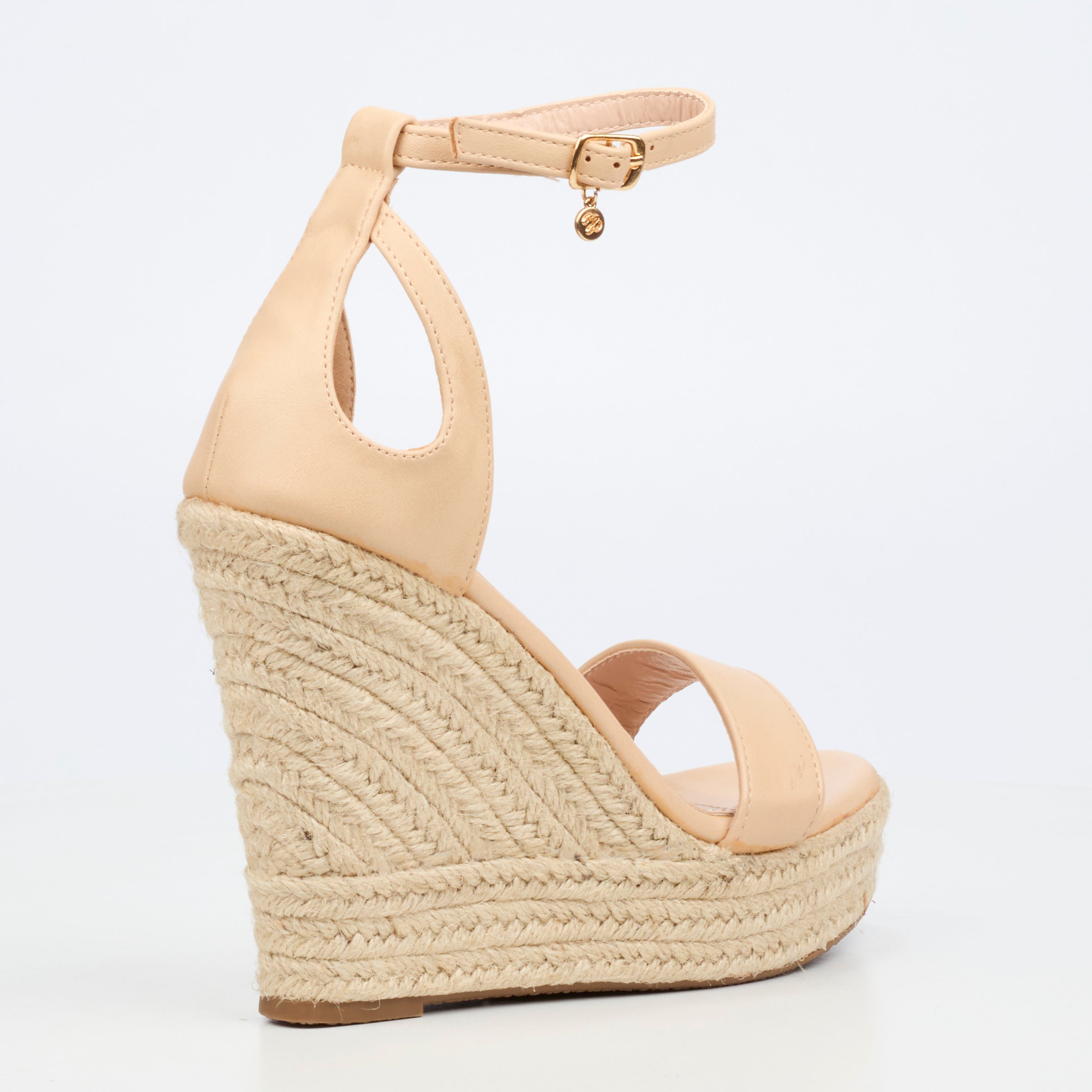 Miss Black Moniker 12 Wedge - Natural footwear Miss Black