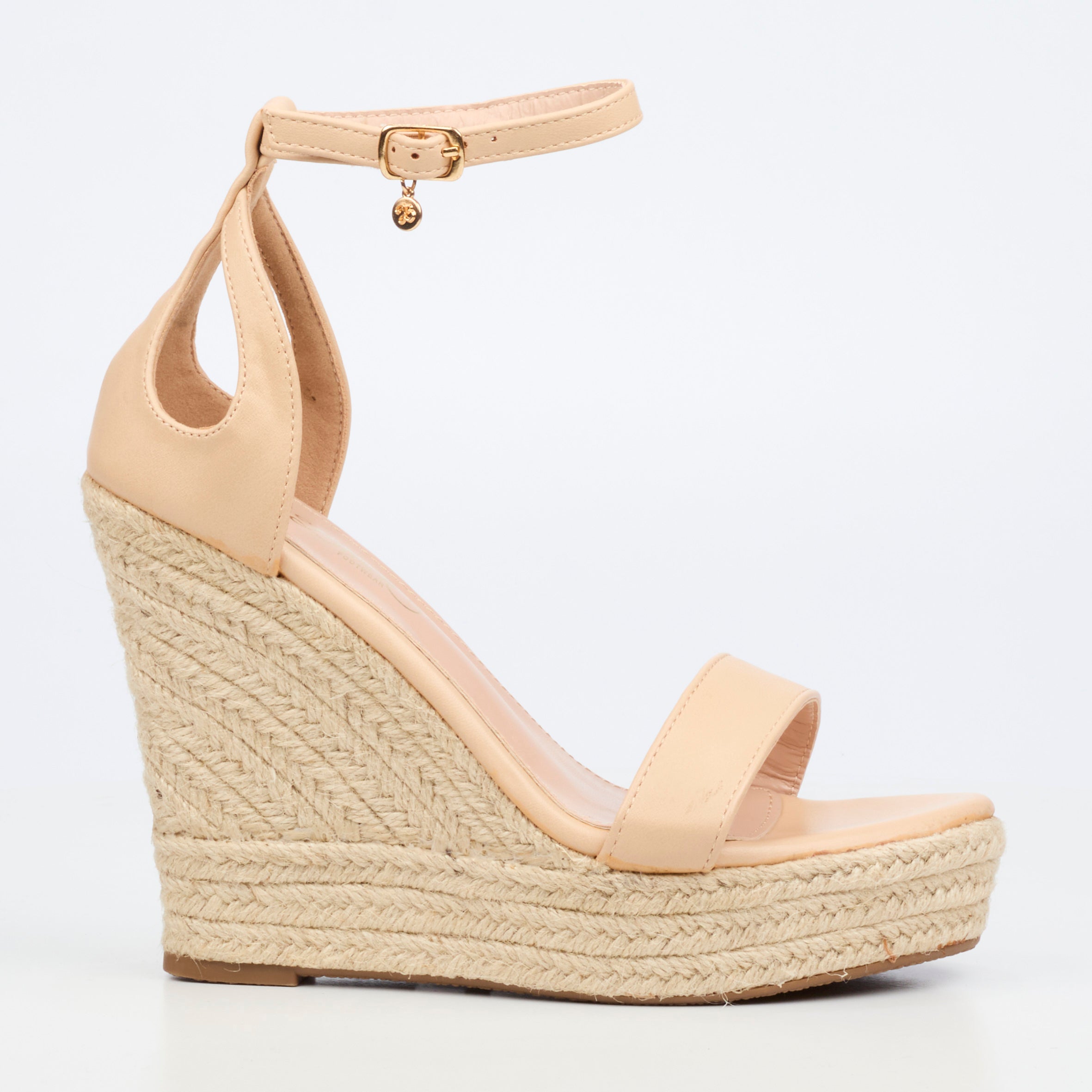 Miss Black Moniker 12 Wedge - Natural footwear Miss Black