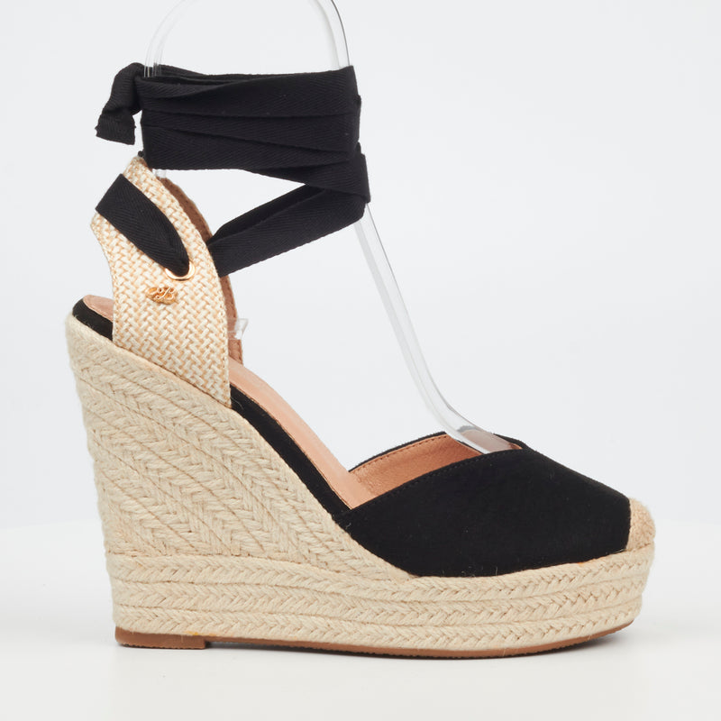 Miss Black Moniker 2 Wedge - Black footwear Miss Black   