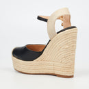 Miss Black Moniker 9 Wedge - Black footwear Miss Black