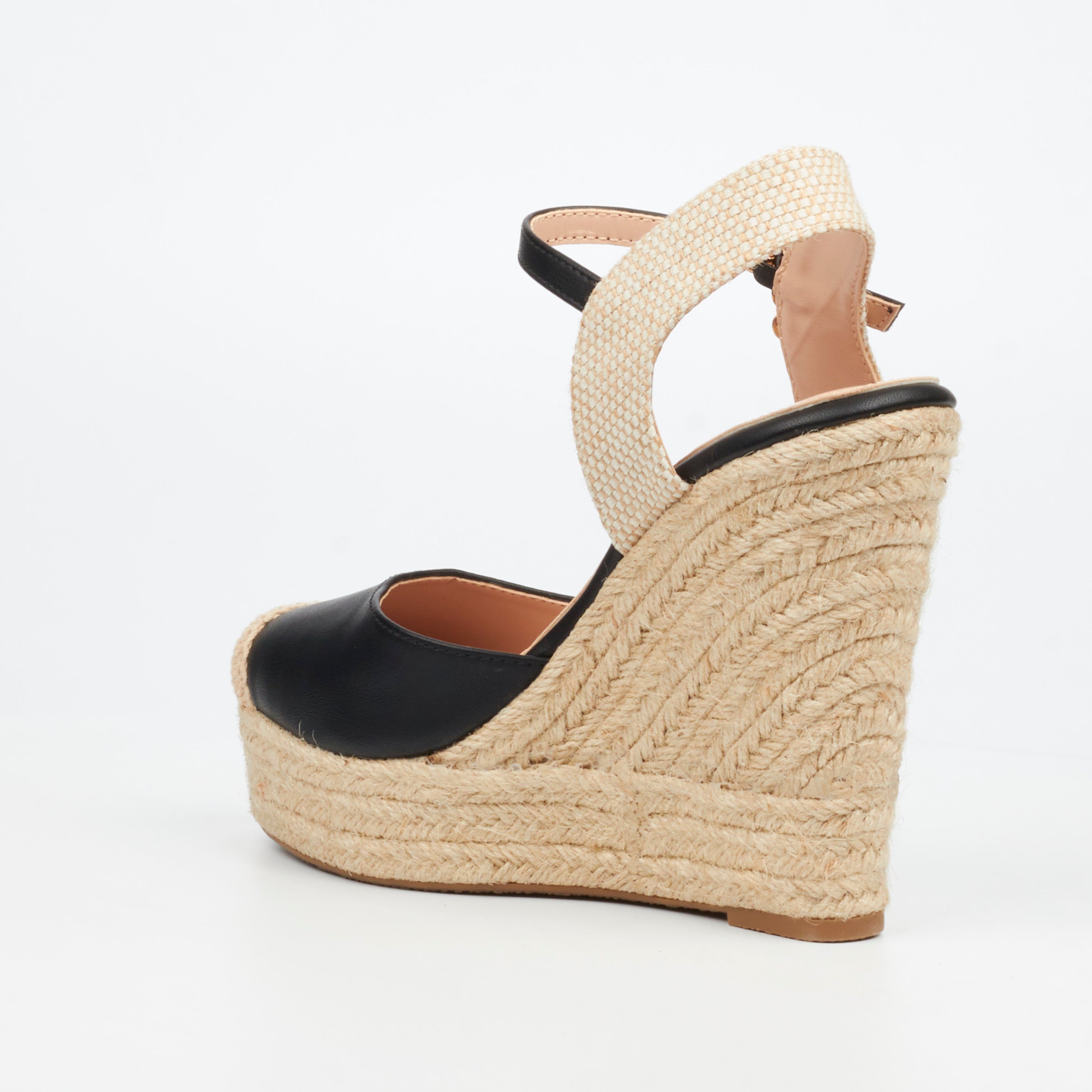 Miss Black Moniker 9 Wedge - Black