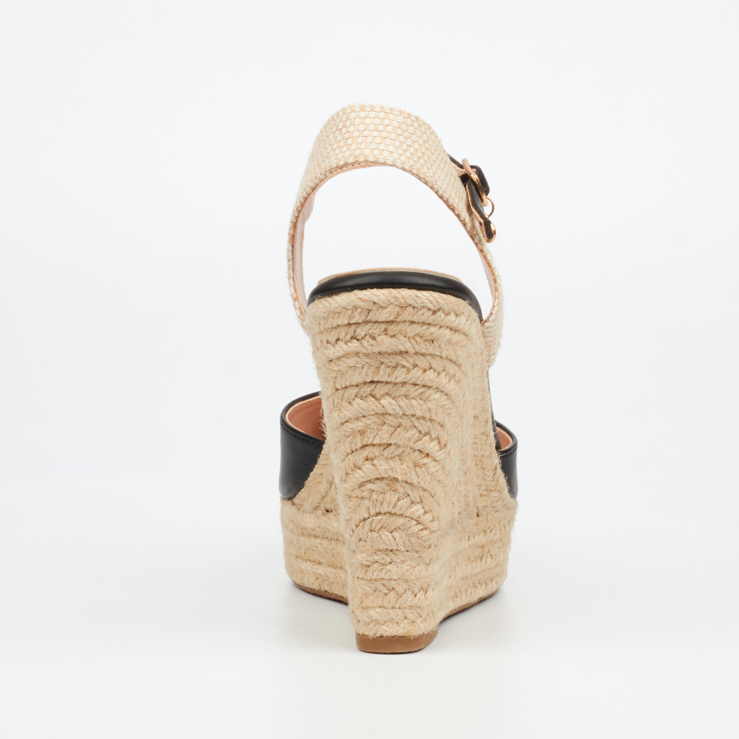 Miss Black Moniker 9 Wedge - Black