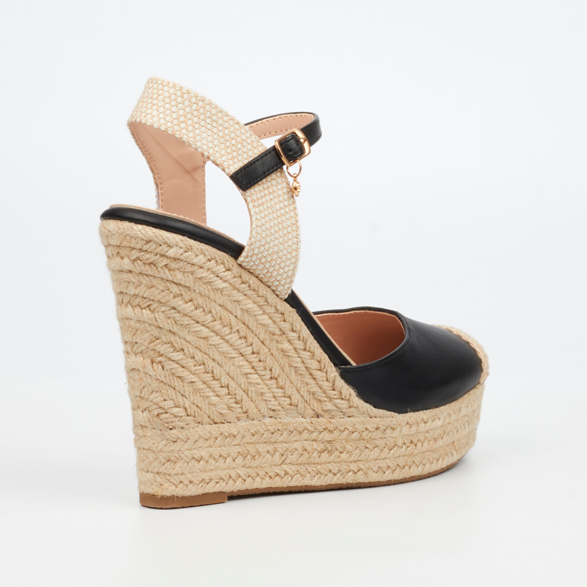 Miss Black Moniker 9 Wedge - Black