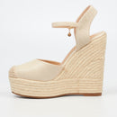 Miss Black Moniker 9 Wedge - Bone footwear Miss Black
