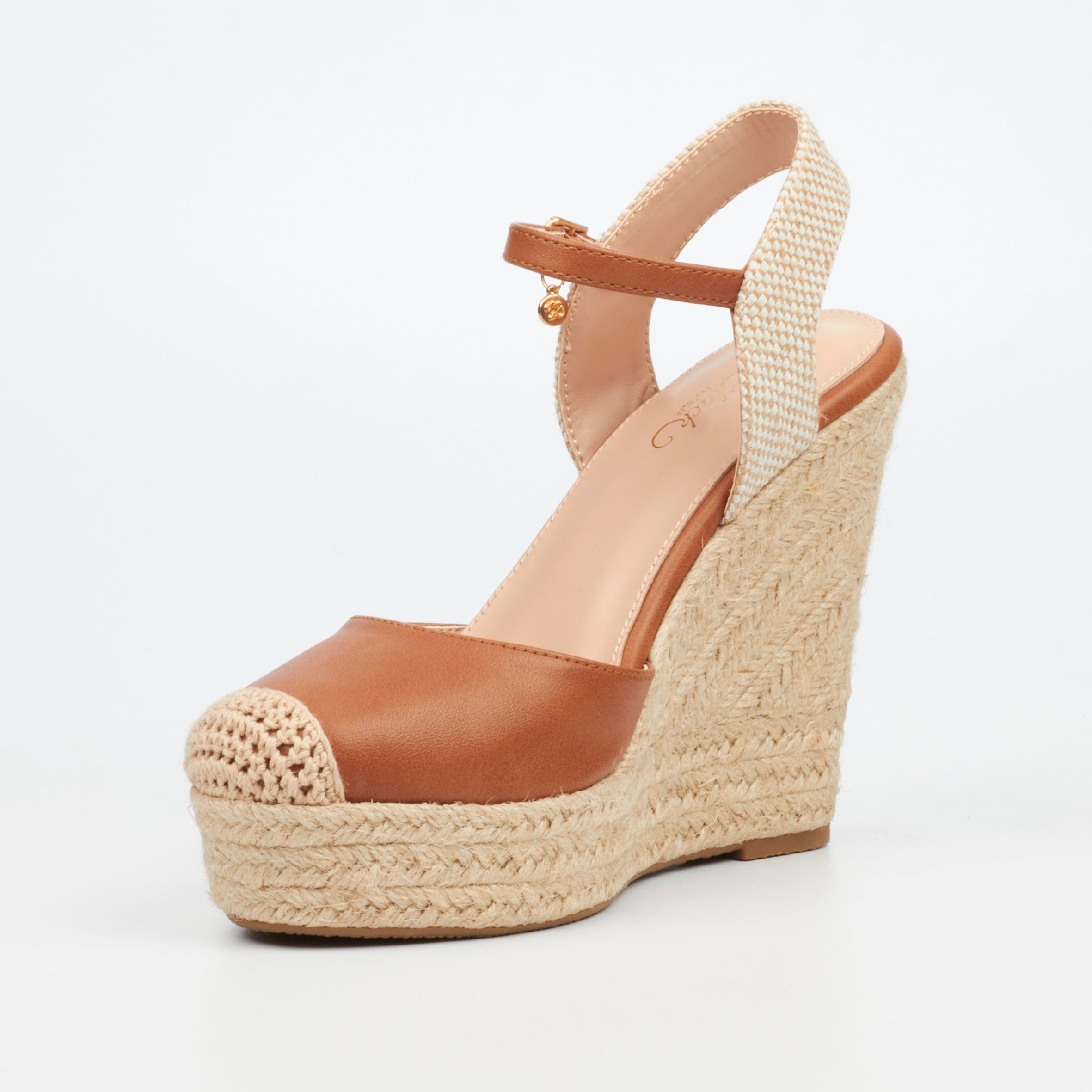 Miss Black Moniker 9 Wedge - Tan