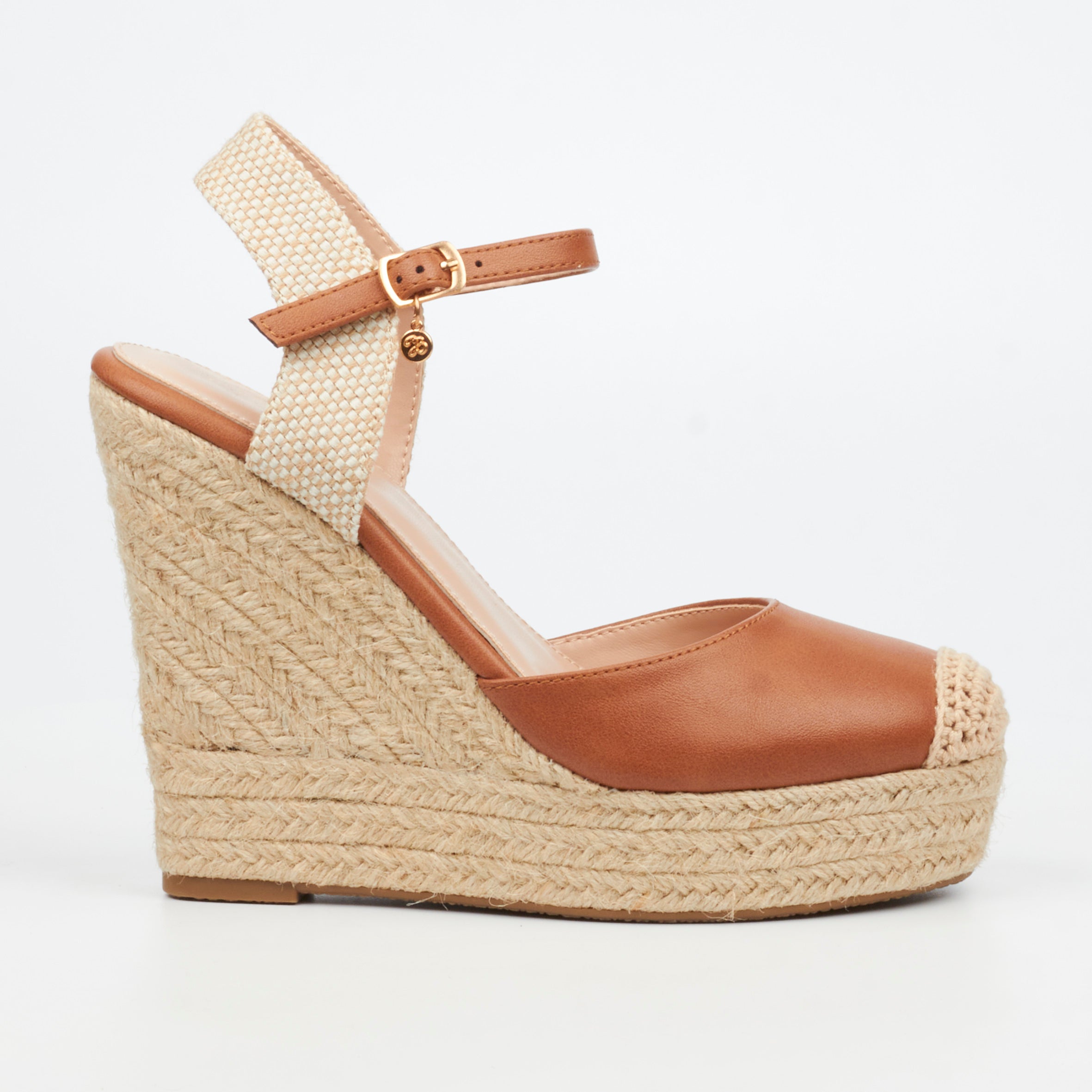 Miss Black Moniker 9 Wedge - Tan