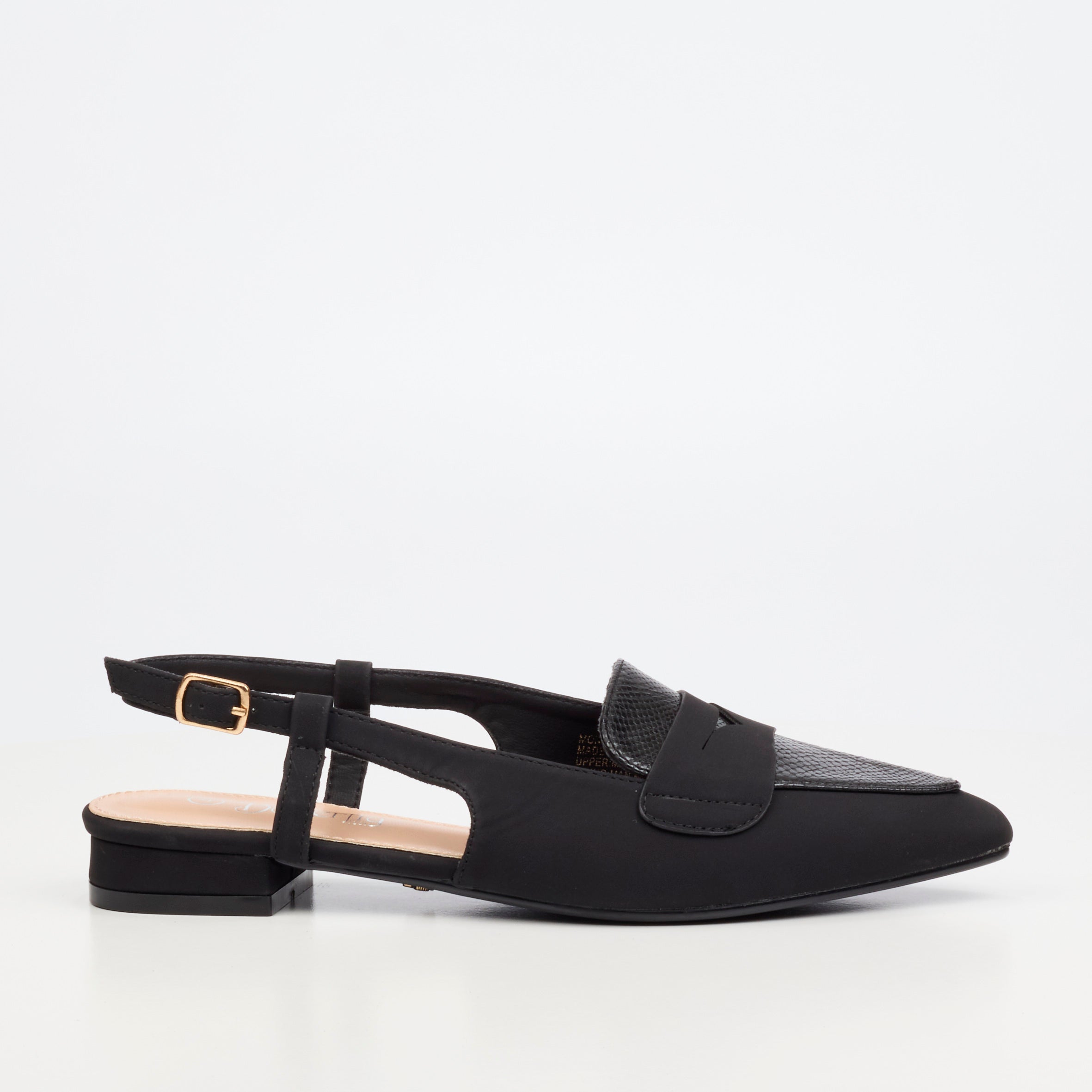 Butterfly Feet Monte 1 Heel - Black footwear Butterfly Feet