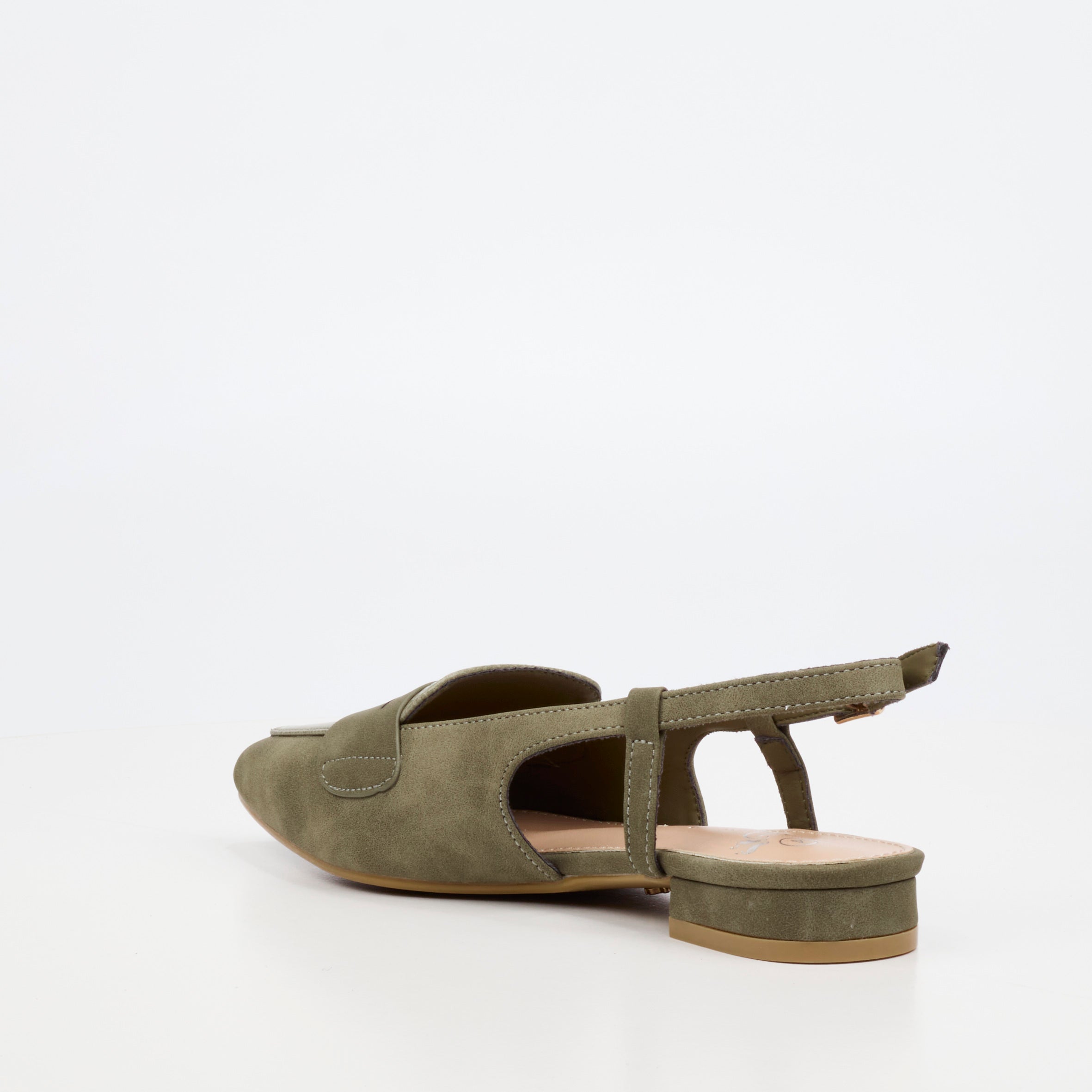 Butterfly Feet Monte 1 Heel - Olive footwear Butterfly Feet