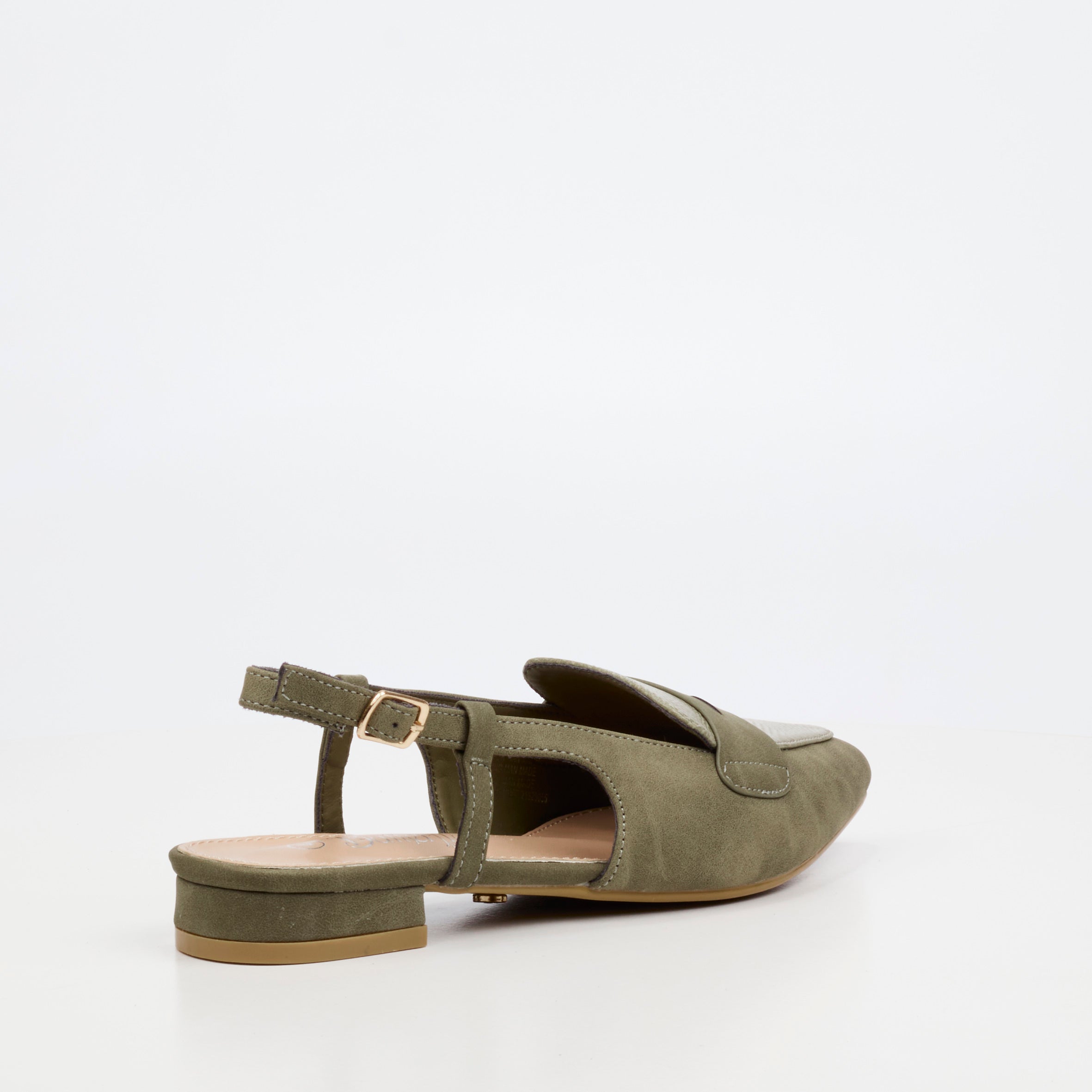 Butterfly Feet Monte 1 Heel - Olive footwear Butterfly Feet
