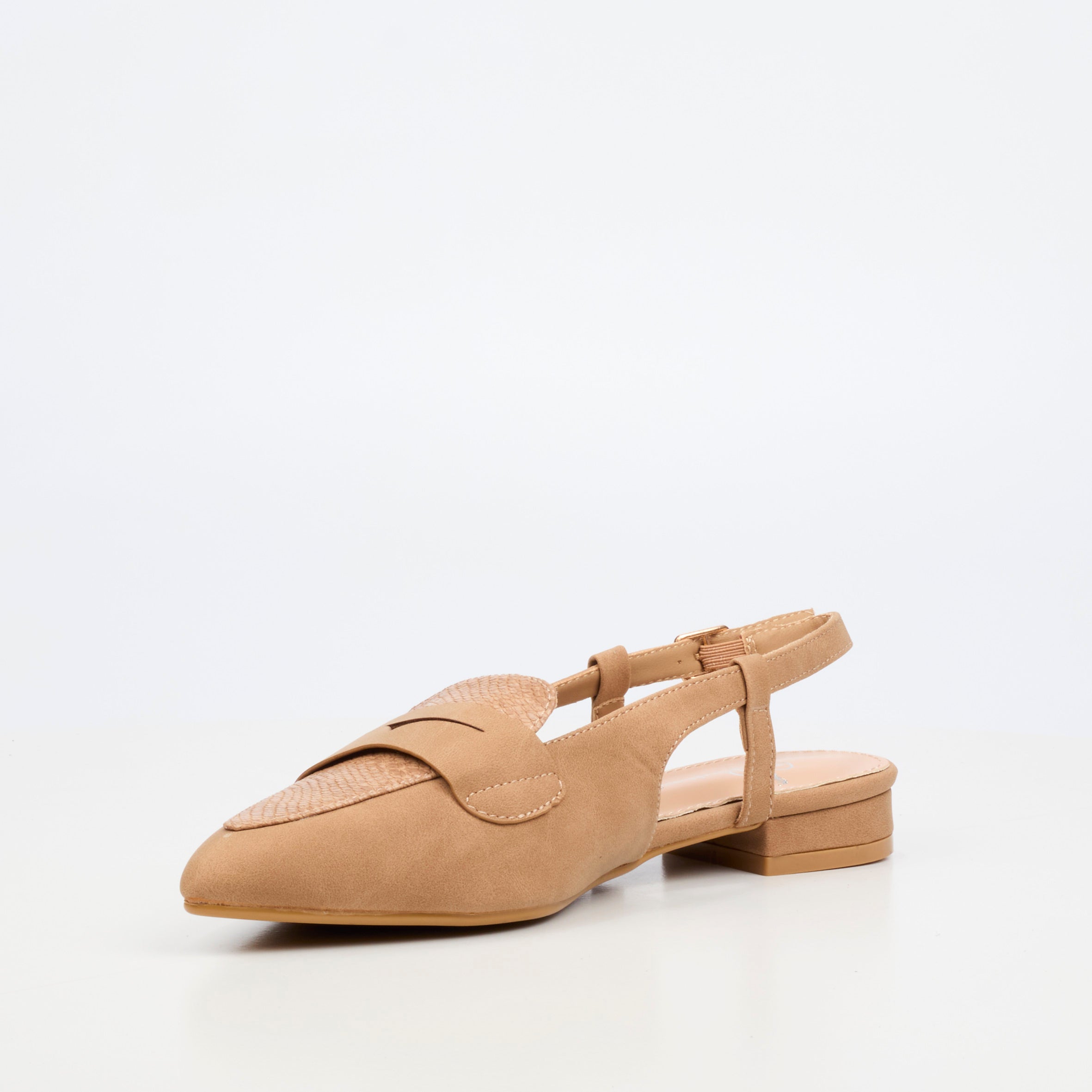 Butterfly Feet Monte 1 Heel - Taupe footwear Butterfly Feet