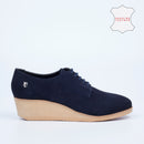 Nicci Tyler Morrison 1 Handcrafted Suede Casual Shoe - Navy footwear Nicci Tyler