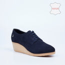 Nicci Tyler Morrison 1 Handcrafted Suede Casual Shoe - Navy footwear Nicci Tyler