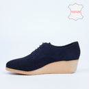 Nicci Tyler Morrison 1 Handcrafted Suede Casual Shoe - Navy footwear Nicci Tyler