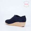 Nicci Tyler Morrison 1 Handcrafted Suede Casual Shoe - Navy footwear Nicci Tyler